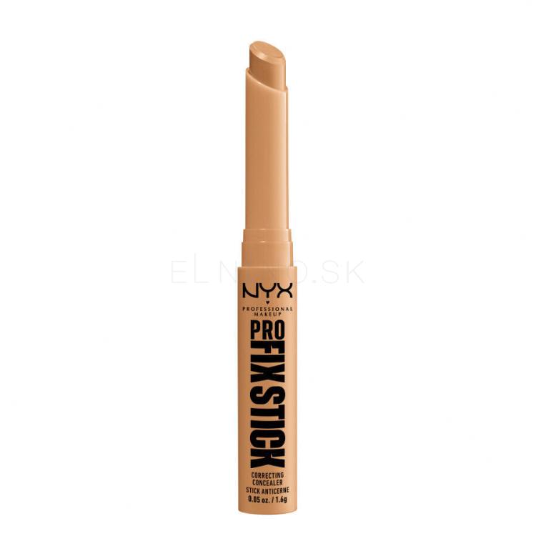 NYX Professional Makeup Pro Fix Stick Correcting Concealer Korektor pre ženy 1,6 g Odtieň 10 Golden