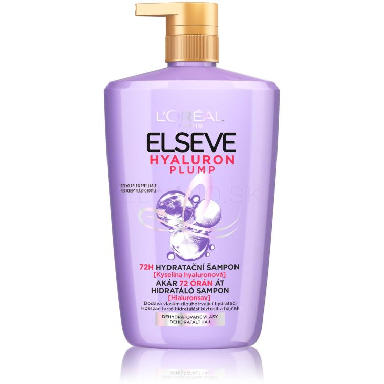 L&#039;Oréal Paris Elseve Hyaluron Plump Moisture Shampoo Šampón pre ženy 1000 ml
