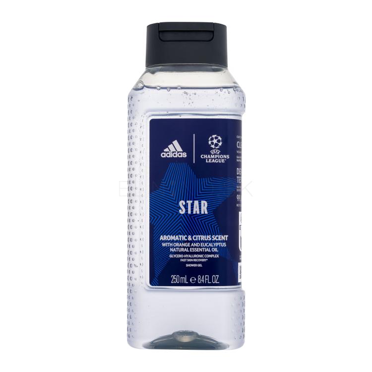 Adidas UEFA Champions League Star Sprchovací gél pre mužov 250 ml