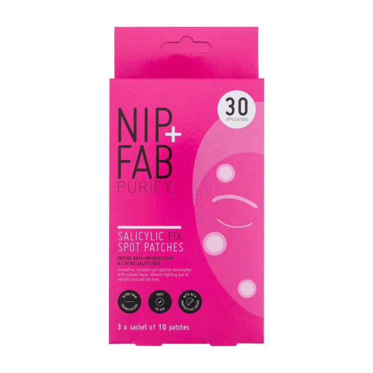 NIP+FAB Purify Salicylic Fix Spot Patches Lokálna starostlivosť pre ženy Set