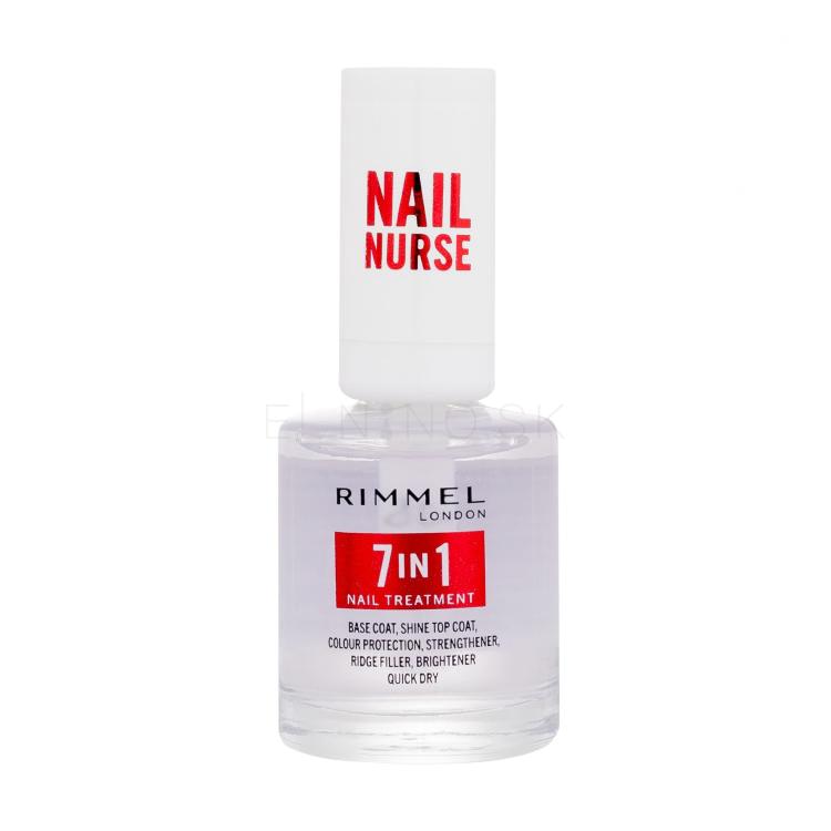 Rimmel London Nail Nurse 7in1 Nail Treatment Lak na nechty pre ženy 12 ml
