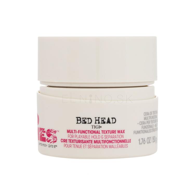 Tigi Bed Head Artistic Edit Mind Games Multi-Functional Texture Wax Vosk na vlasy pre ženy 50 g