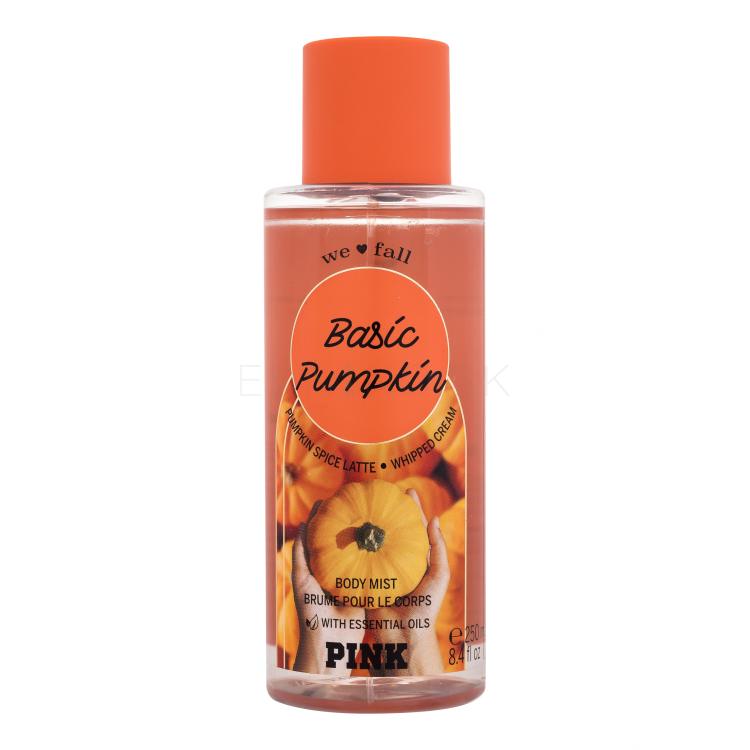 Victoria´s Secret Pink Basic Pumpkin Telový sprej pre ženy 250 ml