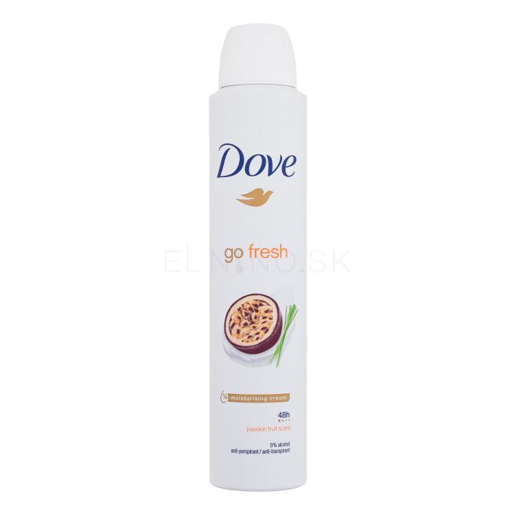 Dove Go Fresh Passion Fruit 48h Antiperspirant pre ženy 200 ml