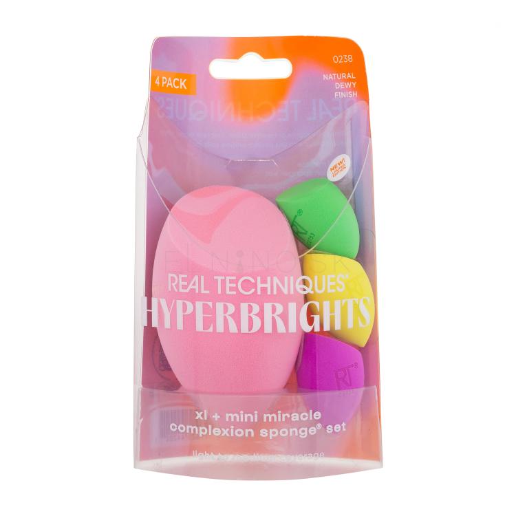 Real Techniques Hyperbrights Miracle Complexion Sponge Aplikátor pre ženy Set