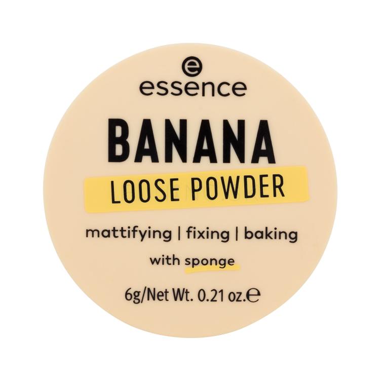 Essence Banana Loose Powder Púder pre ženy 6 g