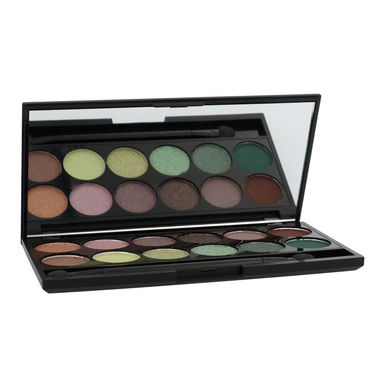 Sleek MakeUP I-Divine Eyeshadow Palette Očný tieň pre ženy 13,2 g Odtieň 447 Garden Of Eden