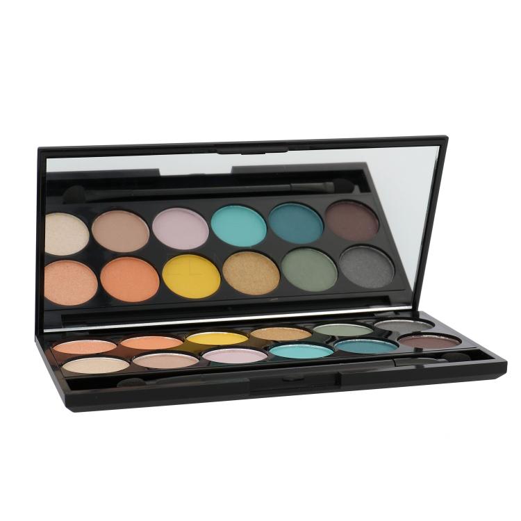 Sleek MakeUP I-Divine Eyeshadow Palette Očný tieň pre ženy 13,2 g Odtieň 450 Del Mar Vol II