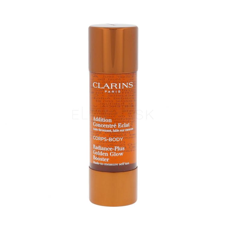 Clarins Radiance-Plus Golden Glow Booster Samoopaľovací prípravok pre ženy 30 ml