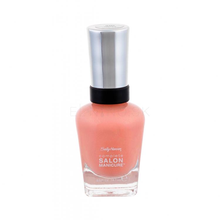 Sally Hansen Complete Salon Manicure Lak na nechty pre ženy 14,7 ml Odtieň 547 Peach Of Cake