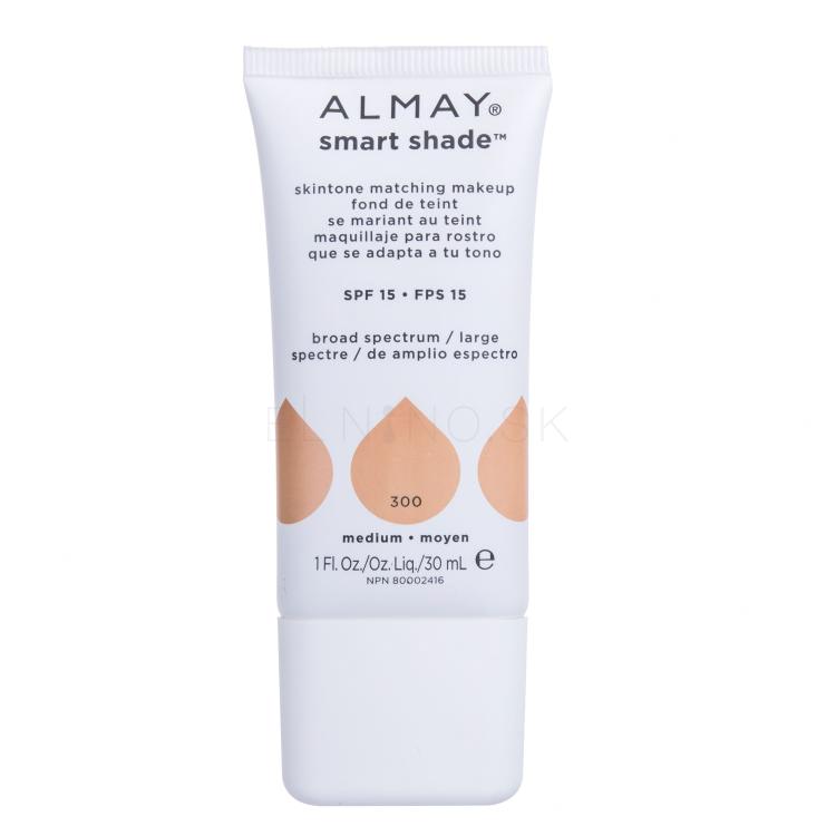 Almay Smart Shade SPF15 Make-up pre ženy 30 ml Odtieň 300 Medium