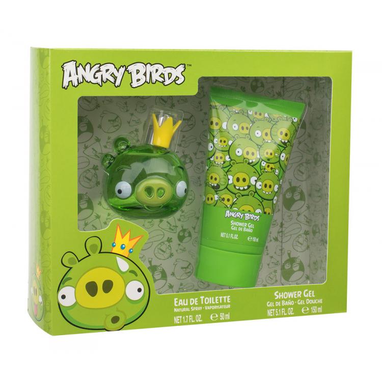 Angry Birds Angry Birds King Pig Darčeková kazeta toaletná voda 50 ml + sprchovací gél 150 ml