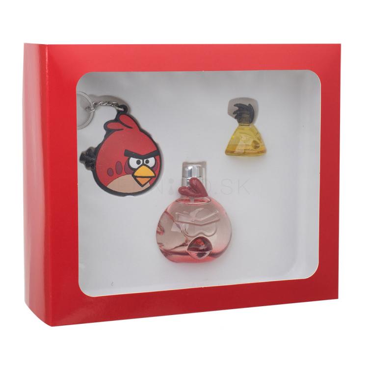 Angry Birds Angry Birds Red Bird Darčeková kazeta parfumovaná voda 50 ml + parfumovaná voda Yellow Bird 5 ml + kľúčenka