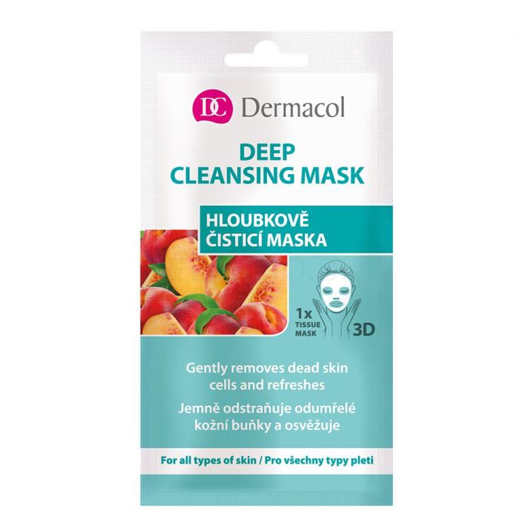 Dermacol Deep Cleansing Mask Pleťová maska pre ženy 15 ml