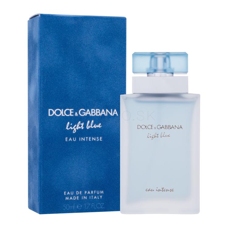 Dolce&amp;Gabbana Light Blue Eau Intense Parfumovaná voda pre ženy 50 ml