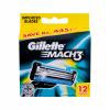 Gillette Mach3 Náhradné ostrie pre mužov 12 ks poškodená krabička