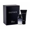 Christian Dior Sauvage Darčeková kazeta toaletná voda 10 ml + sprchovací gél 20 ml