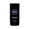 Nivea Men Deep Clean Body, Face &amp; Hair Sprchovací gél pre mužov 250 ml