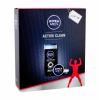 Nivea Men Active Clean Darčeková kazeta sprchovací gél 250 ml + univerzálny krém Men Creme 75 ml