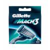 Gillette Mach3 Náhradné ostrie pre mužov 8 ks poškodená krabička
