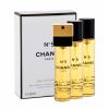 Chanel N°5 Parfumovaná voda pre ženy Náplň 3x20 ml
