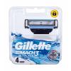 Gillette Mach3 Start Náhradné ostrie pre mužov 4 ks