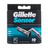 Gillette Sensor Náhradné ostrie pre mužov 10 ks