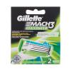 Gillette Mach3 Sensitive Náhradné ostrie pre mužov 2 ks