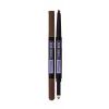 Maybelline Express Brow Satin Duo Ceruzka na obočie pre ženy 0,71 g Odtieň Medium Brown