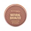 Rimmel London Natural Bronzer Ultra-Fine Bronzing Powder Bronzer pre ženy 14 g Odtieň 002 Sunbronze