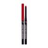 Rimmel London Lasting Finish Exaggerate Ceruzka na pery pre ženy 0,35 g Odtieň 024 Red Diva
