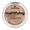 Essence Mattifying Compact Powder Púder pre ženy 12 g Odtieň 02 Soft Beige