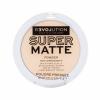Revolution Relove Super Matte Powder Púder pre ženy 6 g Odtieň Translucent