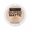 Revolution Relove Super Matte Powder Púder pre ženy 6 g Odtieň Vanilla