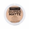 Revolution Relove Super Matte Powder Púder pre ženy 6 g Odtieň Beige