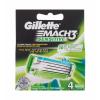 Gillette Mach3 Sensitive Náhradné ostrie pre mužov 4 ks