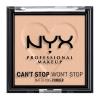 NYX Professional Makeup Can&#039;t Stop Won&#039;t Stop Mattifying Powder Púder pre ženy 6 g Odtieň 03 Light Medium