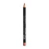 NYX Professional Makeup Slim Lip Pencil Ceruzka na pery pre ženy 1 g Odtieň 828 Ever