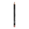 NYX Professional Makeup Slim Lip Pencil Ceruzka na pery pre ženy 1 g Odtieň 860 Peekaboo Neutral
