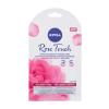 Nivea Rose Touch Hydrating Under Eye Hydrogel Mask Maska na oči pre ženy 1 ks