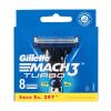 Gillette Mach3 Turbo Náhradné ostrie pre mužov Set
