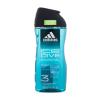 Adidas Ice Dive Shower Gel 3-In-1 New Cleaner Formula Sprchovací gél pre mužov 250 ml