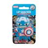 Lip Smacker Marvel Captain America Red, White &amp; Blue-Berry Balzam na pery pre deti 4 g