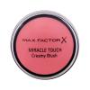 Max Factor Miracle Touch Creamy Blush Lícenka pre ženy 3 g Odtieň 14 Soft Pink