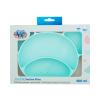 Canpol babies Silicone Suction Plate Turquoise Riad pre deti 500 ml