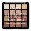 NYX Professional Makeup Ultimate Warm Neutrals Očný tieň pre ženy 12,8 g