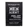 Dermacol Men Agent Peel-Off  Face Mask Pleťová maska pre mužov Set