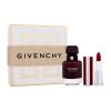 Givenchy L&#039;Interdit Rouge Darčeková kazeta parfumovaná voda 50 ml + rúž Le Rouge Deep Velvet 3,4 g 37 Rouge Grainé