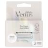 Gillette Venus Satin Care For Pubic Hair &amp; Skin Náhradné ostrie pre ženy Set