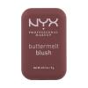 NYX Professional Makeup Buttermelt Blush Lícenka pre ženy 5 g Odtieň 10 Back And Butta